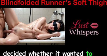 Blindfolded Runner's Soft Thighs - English Sex Story