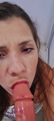 JOI Guided Handjob - Cum in My Little Mouth - Sofia Felix