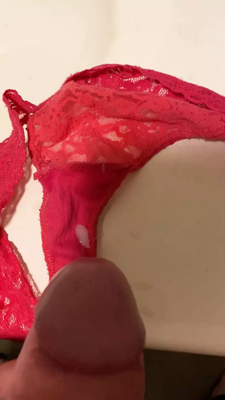 Cum on panties