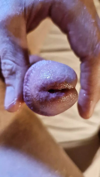Edging and multiple ruined orgasms, cum play