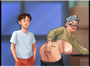 Summertime saga gameplay Gilf sex scene and gloryhole blowjob