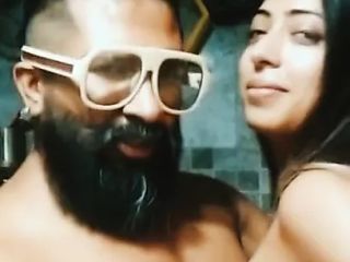 Desi southern couple, slowmo nude dance