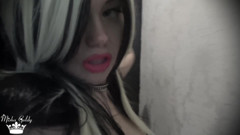 Mesmerized by my pink lips cumcountdown