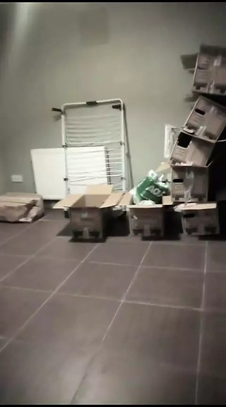 Naked tour of the new house