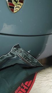 Shoot a big shot on Porsche