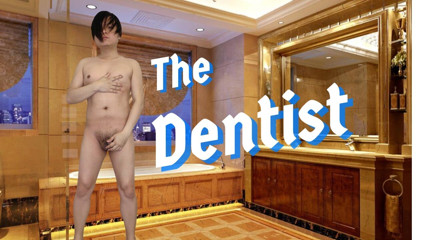 A dental patient sucked his dentist cock at the adult store glory hole and they continue fucking at the clinic