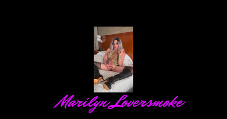 Marilyn Smoking Fetish Big Cock Leather Boot Hotel Cum Orgasm Masturbation Session