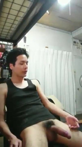 big asian young cock jerked off (26'')