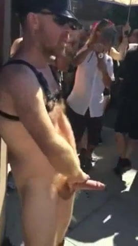 Leather street JO and cum