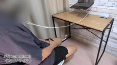 A Female Friend Gives Me a Blowjob During a Remote Meeting. Creampie Sex After the Remote Meeting Is Over(#365)