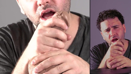 Handjob Facial and Post Cum Torture