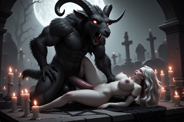 3D animation, uncensored hentai, halloween, oral sex, anal sex, huge penis