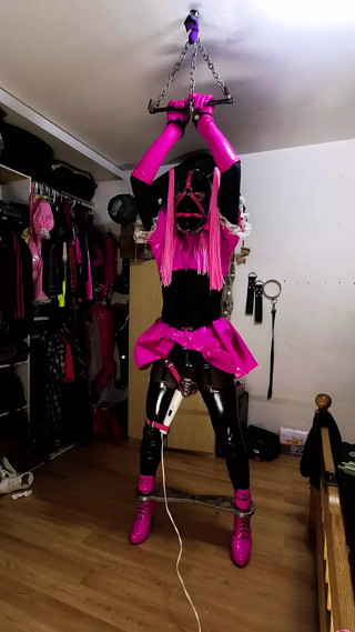 Sissy Maid Self Bondage Torment thumbnail
