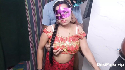 Real Newly Married Indian Wife Fucked in Doggystyle Hot Sex