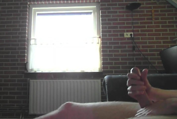 Monster cumshot after edging