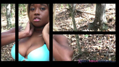 Masturbating in the woods  Nina Rivera