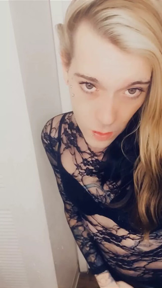 Little Black Dress Tranny Wants Big Dicks Inside Her