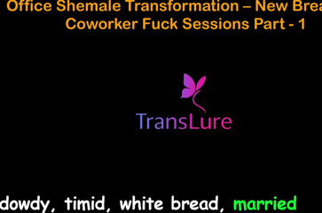 English Audio Sex Story - Office Shemale Transformation - New Breasts &amp; Coworker Fuck Sessions - Part 1