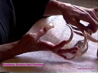 Goddess Sondra Finger Nail Painting 1