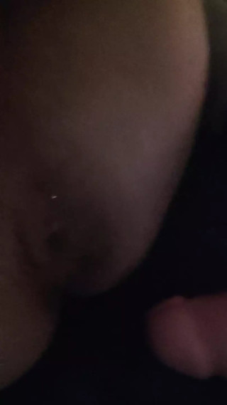 Fucking me horny with dildo