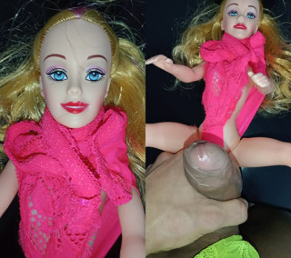 MY GIRLFRIEND DOLL LILY, CEDUCES ME WITH HER LINGERIE ON, I MASTURBATE IN FRONT OF HER, BICK DICK, FETISH DOLL thumbnail
