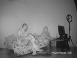 Zed and Zyra - Night vision cam caught horny couple sex