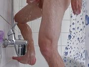 Shower CUM - jerking at my shower at home