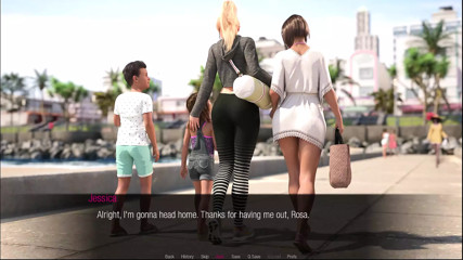 Jessica O'Neil - Jessica and Mr. Parker had a moment ... The ladies went to the beach ... Mr. Parker fucked Jessica after their