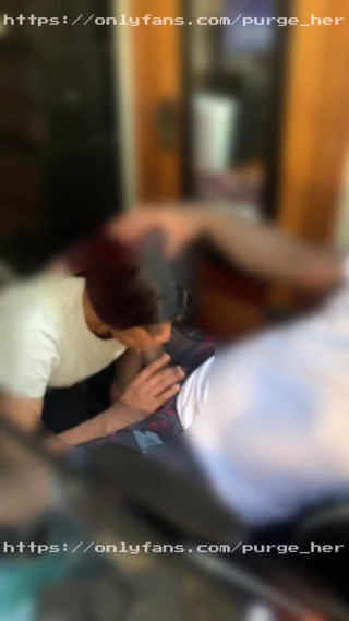 This How She Suck My Dick While Her Boyfriend Is at Work