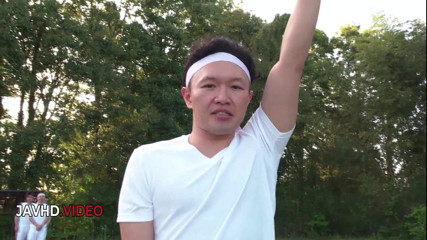 Sara Saijo's Wild Outdoor Japanese Gangbang Adventure