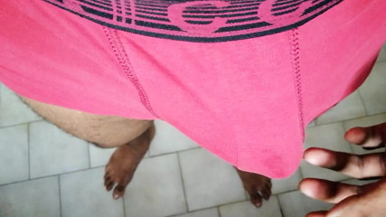 Sexy boy touching his penis