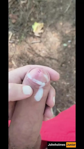 behind the scenes with johnholmesjunior 2 married daddys and 1 strangers pussy in woods