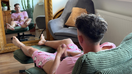 Cute Pajamas, Naughty Mood - German Twink Wanks &amp, Cums