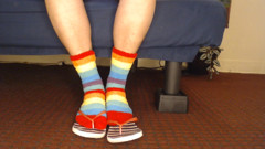 Fluffy Fuzzy Socks Flip Flops Shoeplay.