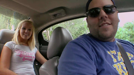Blonde teen hard fucked legs in the air