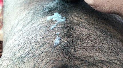 daddy Big black cock cum