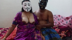 Desi aunty and uncle mew facemask  fucking video