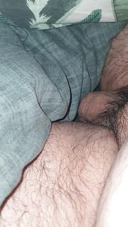 Step mom hand slip on step son leg being naked