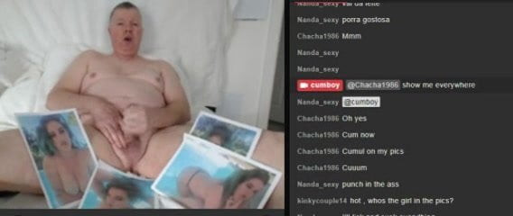 Chacha1986 gets a full cum load from Cumboy on Xhamster live