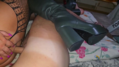 Fetish MILF in Boots and Stockings Loves to Fuck