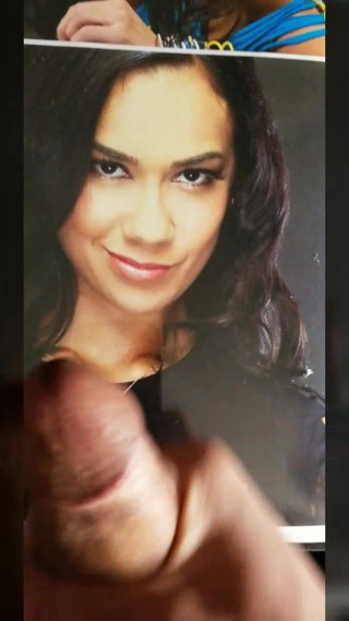 WWE AJ Lee Cum Tribute 15