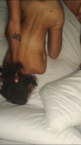 Plowing her from behind