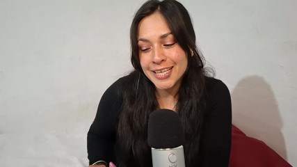 ASMR Kiss, I bite and caress your ears