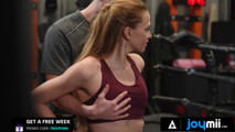 JOYMII - Let Me Stretch That Ass" - Redhead Ivi Rein Anal Fucked At The Gym