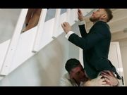 MEN - Jay Roberts Teaches Matt Anders How Things Work In His Office By Hard Pounding His Sweet Ass