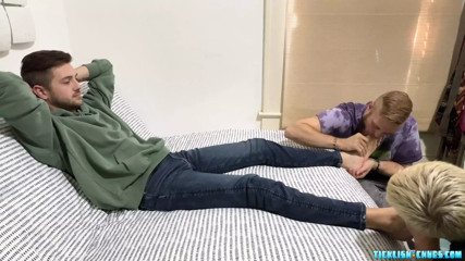 Ryder Meets Dimitri And Can Help But Worship His Feet