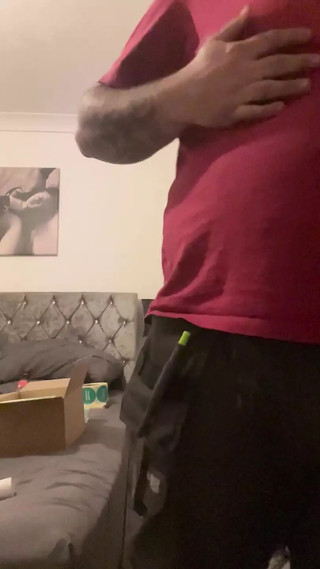 Cock And Ball Bondage With Nipple Clamps And Butt Plug