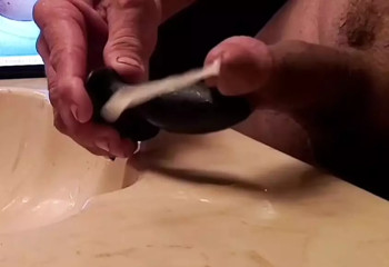 My Cock Shooting His Thick Rope of Spunk