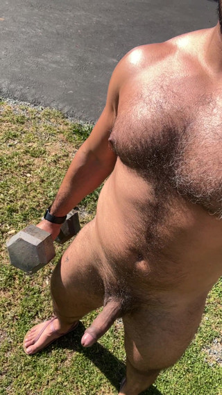 Naked workout