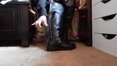 Leather Boots & Sweaty Feet